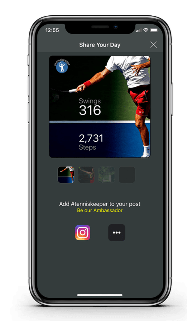 1. Select the Sport   2. Attach your phone   3. Play!